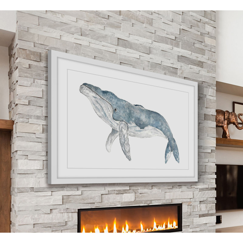 Thimble Sparrow - Single Picture Frame Painting, 61cm H x 91cm W x 3.81cm D