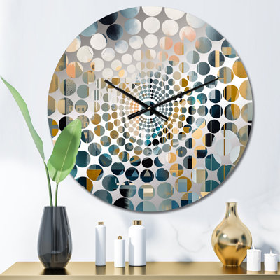 Horloge murale toscane - Paysages abstraits