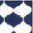Rodgers Hand Woven Flat Weave Banana Silk/Wool/Cotton Geometric Rug in Ivory/Navy-69076076
