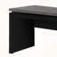 Bureau d'ordinateur avec plateau pour clavier Charleston, finition grise, H 30,63 po x l 47,02 po x P 23,61 po