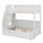 Full Over Twin Bunk Bed With Built-In Storage Staircase, Trundle Bed, Storage Compartments, LED & USB Connectivity-998261335