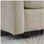 Canapé modulaire en U avec repose-pieds réversible, canapé d'angle convertible 5 places avec 2 repose-pieds, canapé moelleux et minimaliste moderne pour le salon, chenille beige