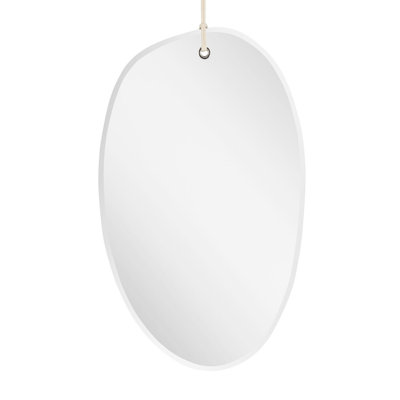 Price 27" x 16" Frameless Bathroom Mirror