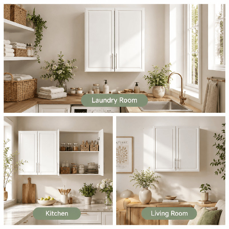 Kitchen Cabinets Wall Mounted