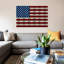 Usa Flag (All About The Benjamins) by ICanvas - No Frame Print on Canvas-42155938