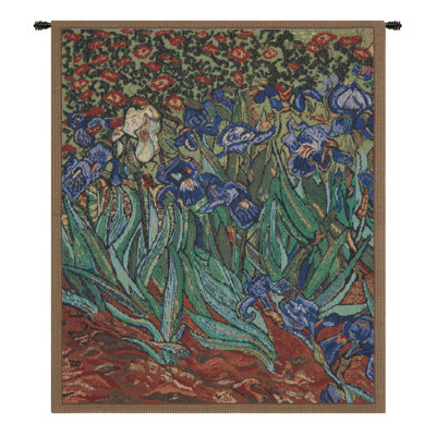Les Iris Mini Tapestry Wall Art