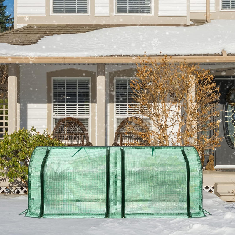 60m x 130m mini greenhouse, Green
