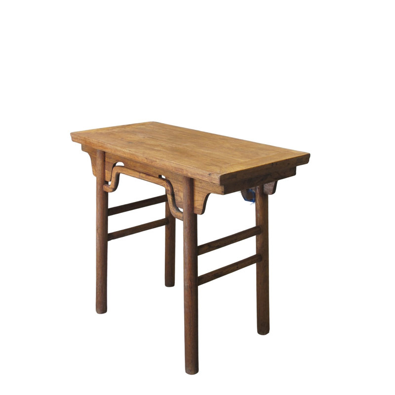 19th Century Elm 38" Altar Table