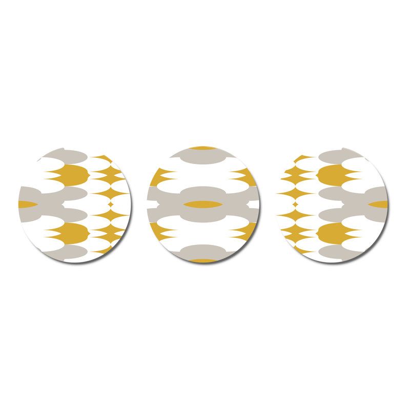 Abstract Wall Decor on Metal