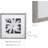 Gallery Perfect 12" x 12" Wall Mount Matted Picture Frame - (Set of 9)