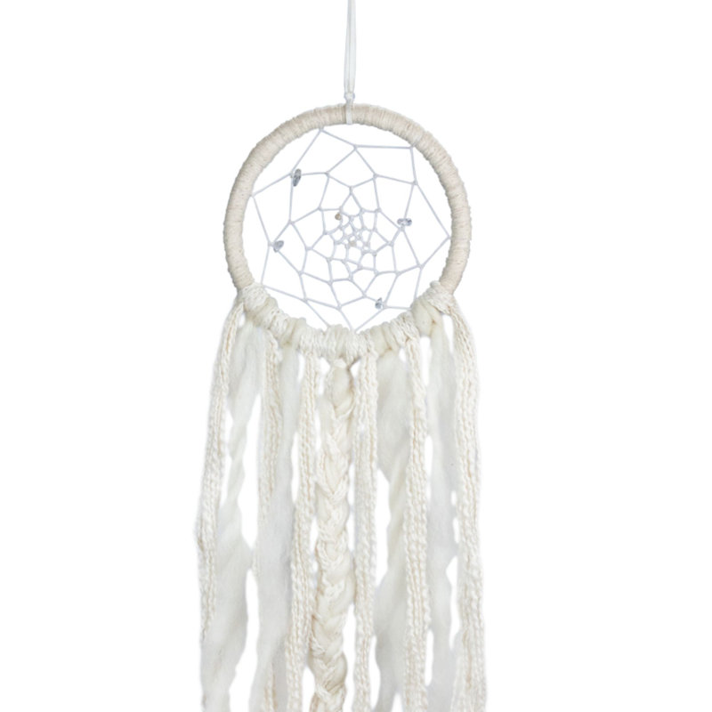 Tenture murale en coton macramé little sun dreamcatcher