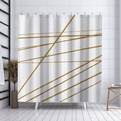 Kipp Striped Shower Curtain