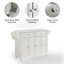 Baines Granite Top Kitchen Island-870475348