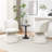 Dantzler Velvet Swivel Upholstered Dining Chair-1727595471