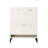 Functional Entryway Shoe Cabinet With Foldable Compartments - White Versatile Hallway Rack Drawers