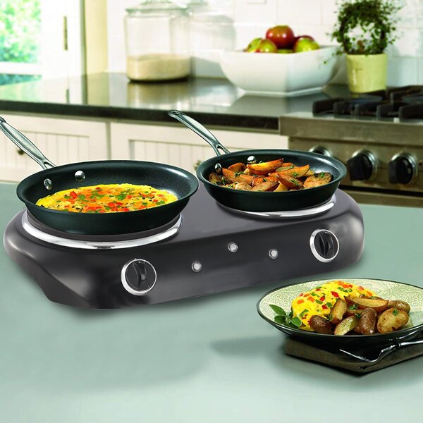 Bene Casa Electric Double Burner