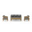 Toscana Outdoor 4 - Piece Conversation Set