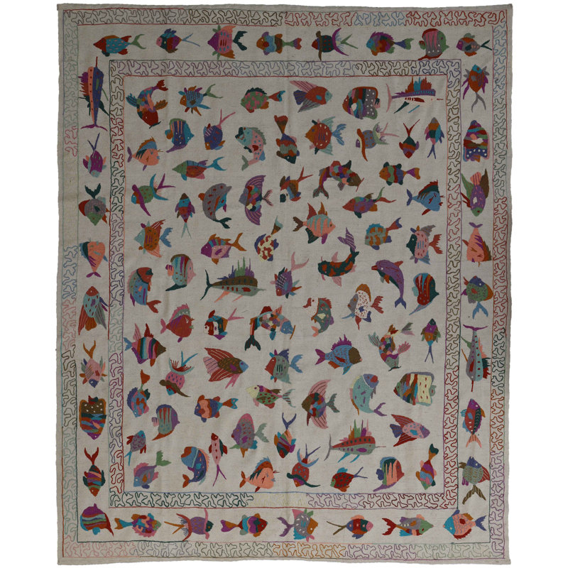 Ascella Wool Hand Woven 244cm X 283cm Area Rug