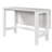 Farmhouse Wood Extendable Dining Table With Drop Leaf For Small Places, White-1170320301