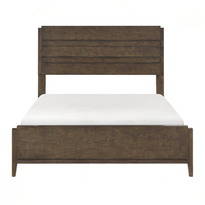 Classic Contemporary Wood Bed