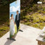 Porte-enseigne sur pied au sol pour porte-affiche