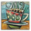 «Coffee Cup 2» par Tim Nyberg, art mural en verre acrylique-1140265079