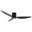 137cm Arren 3 - Blade Ceiling Fan with Remote Control and Light Kit Included-1937913748