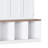Farmhouse Hall Tree with Hidden Hanging Hooks, Versatile Seating Bench and Shoe Cabinet-92376274