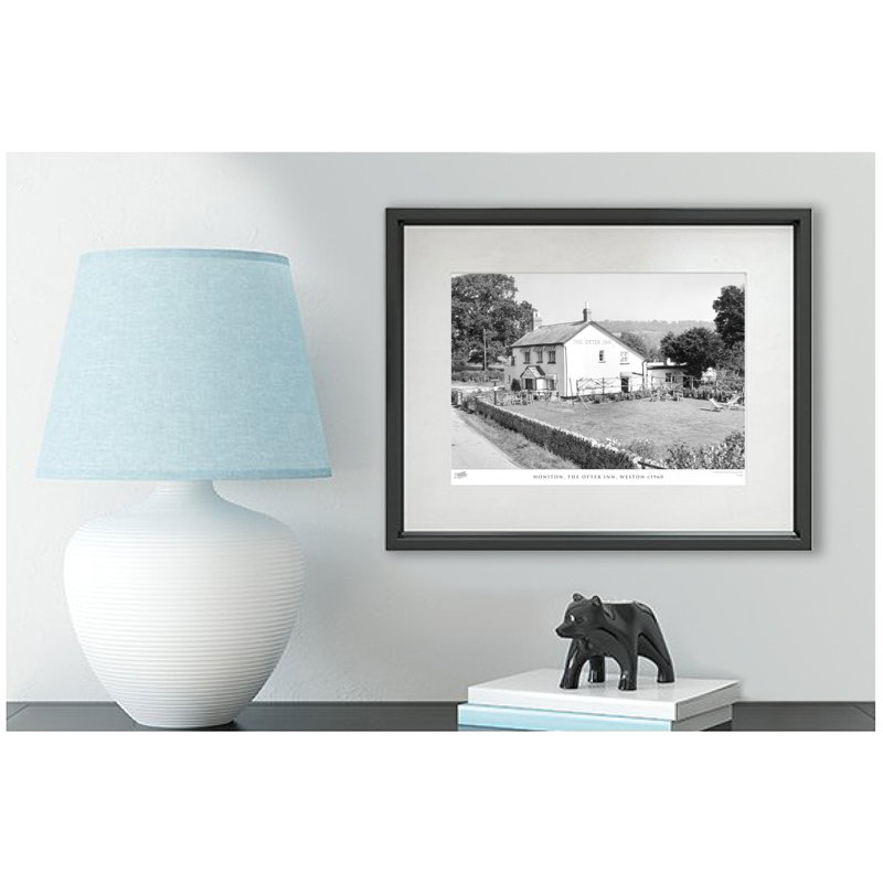 Honiton, The Otter Inn, Weston C1960 - Single Picture Frame Print, 28cm H x 36cm W x 2.3cm D
