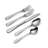 Oneida Satin Sand Dune 45 Piece Everyday Flatware Set, Service For 8