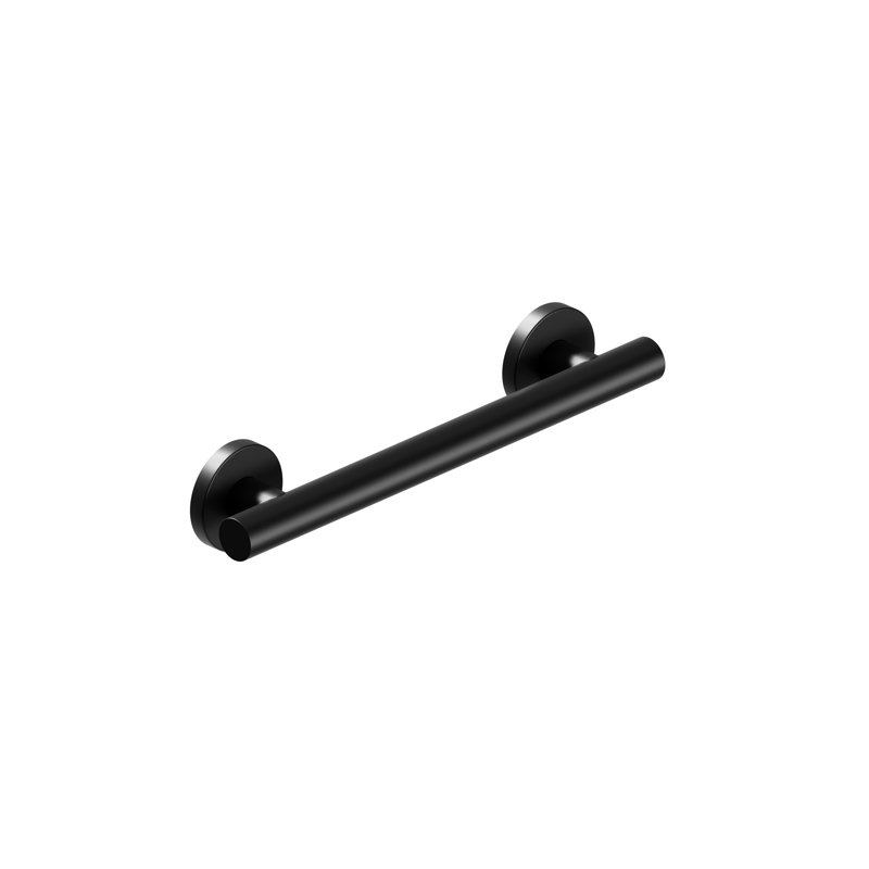HORIZON  12 in. x 1.25 in. Grab Bar, ADA Compliant for Bath and Shower Safety (500 lb. Capacity) in Matte Black, Matte Black