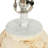 24.8" Cream Ceramic Table Lamp with Pleated Linen Shade for Bedroom and Living Room