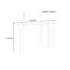 Modern Minimalist Entryway Console Table-668760702