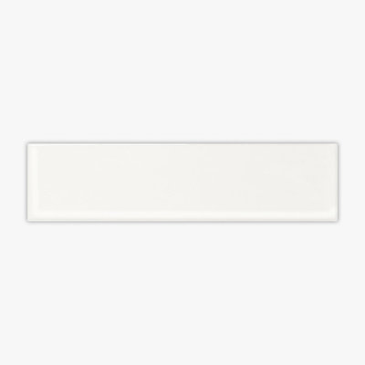 Venice White Glossy 3x12 Ceramic Wall Tile