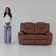Amyjo Upholstered 62'' Reclining Loveseat