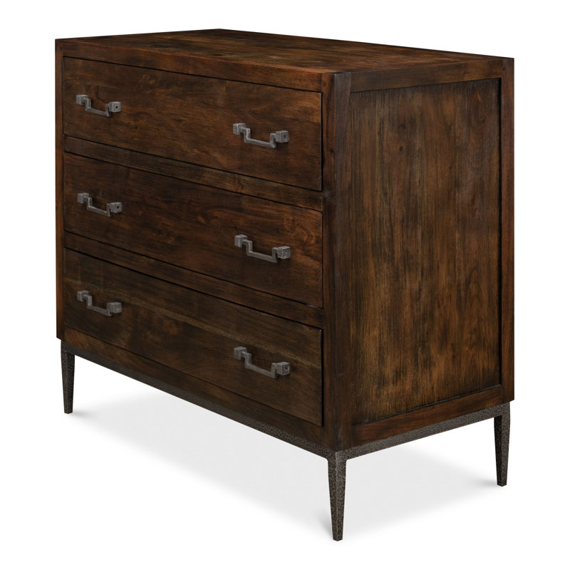 Bauhaus Solid Wood Storage Cabinet