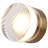 BENNI 5.375 In. 1 Light Integrated LED Wall Light With Clear Acrylic Shade, Adjustable Color Temperature-104447578