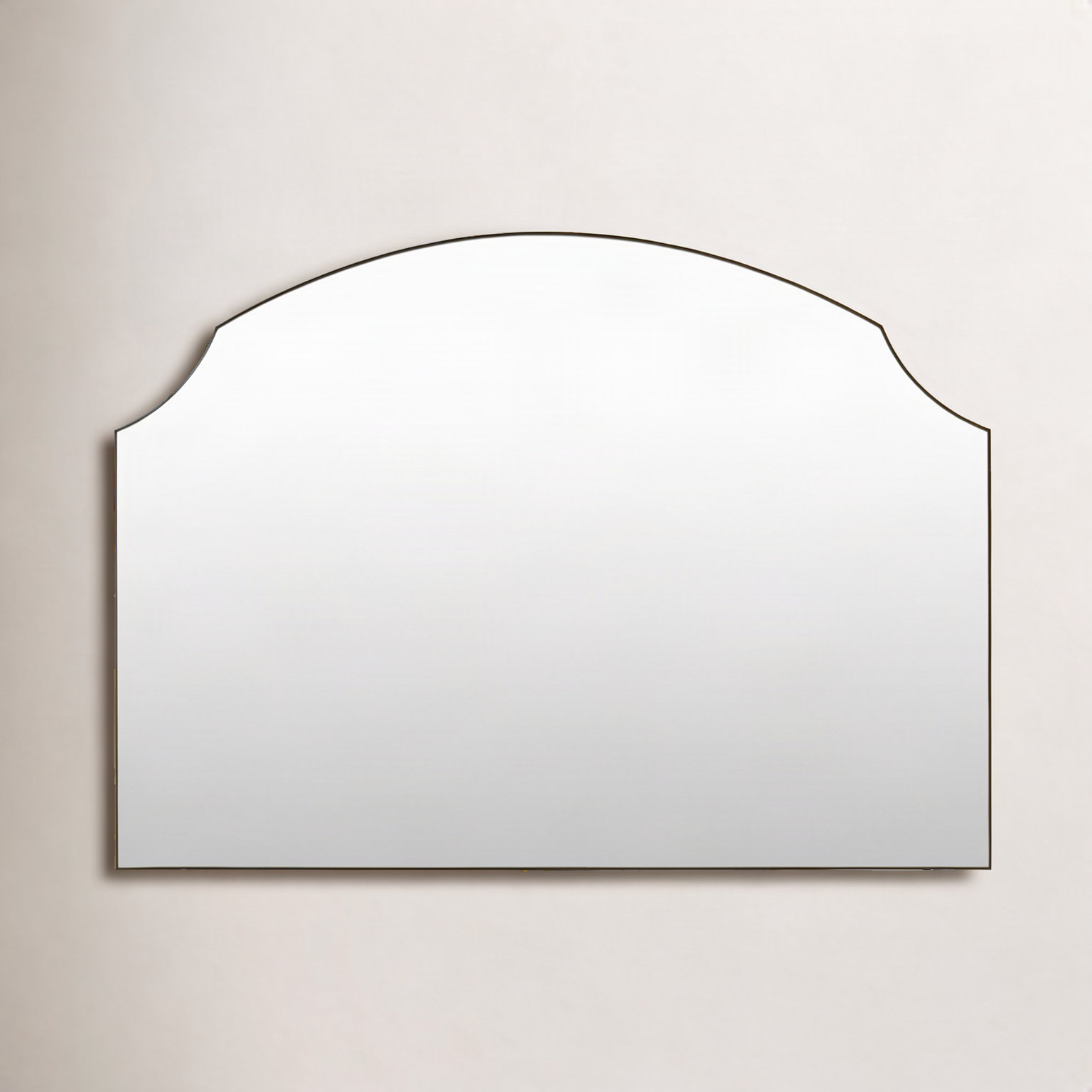 52" Accent Mirror, Gold, 38" x 52"