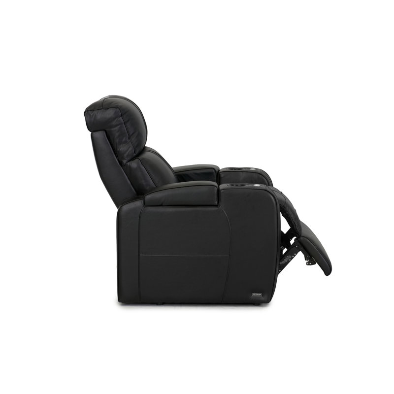 Sièges de cinéma configurables power home, Noir, Simili cuir