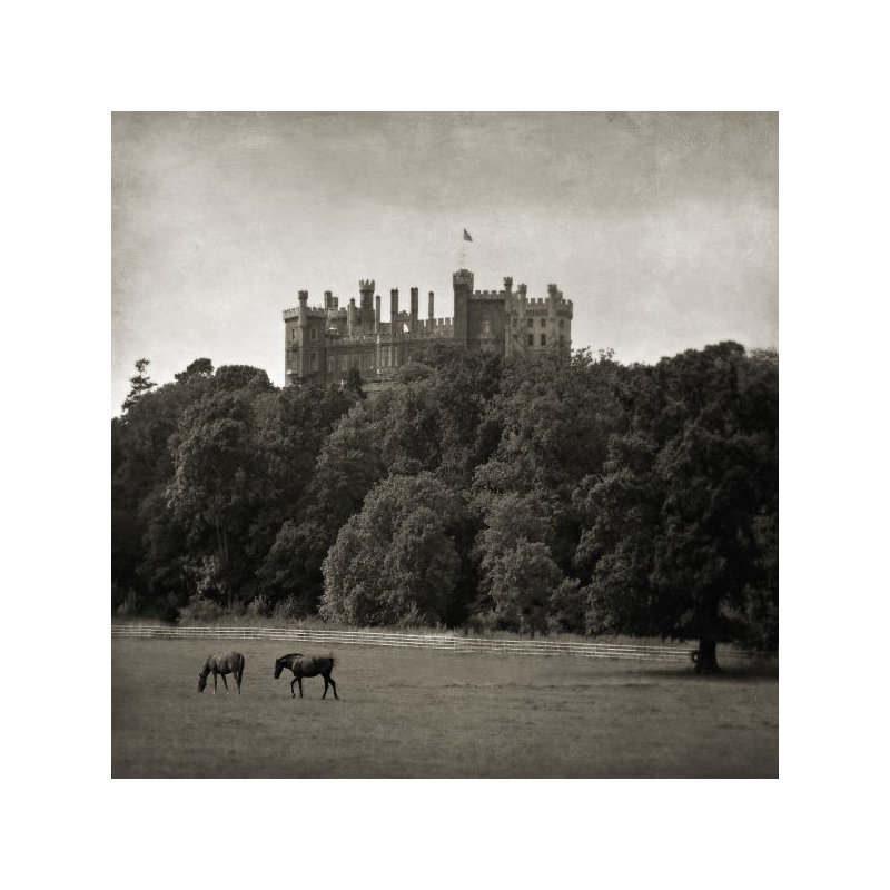 Belvoir Castle Print by Pete Kelly, Glass Coat