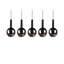 Bond 5-Light Kitchen Island Globe Pendant