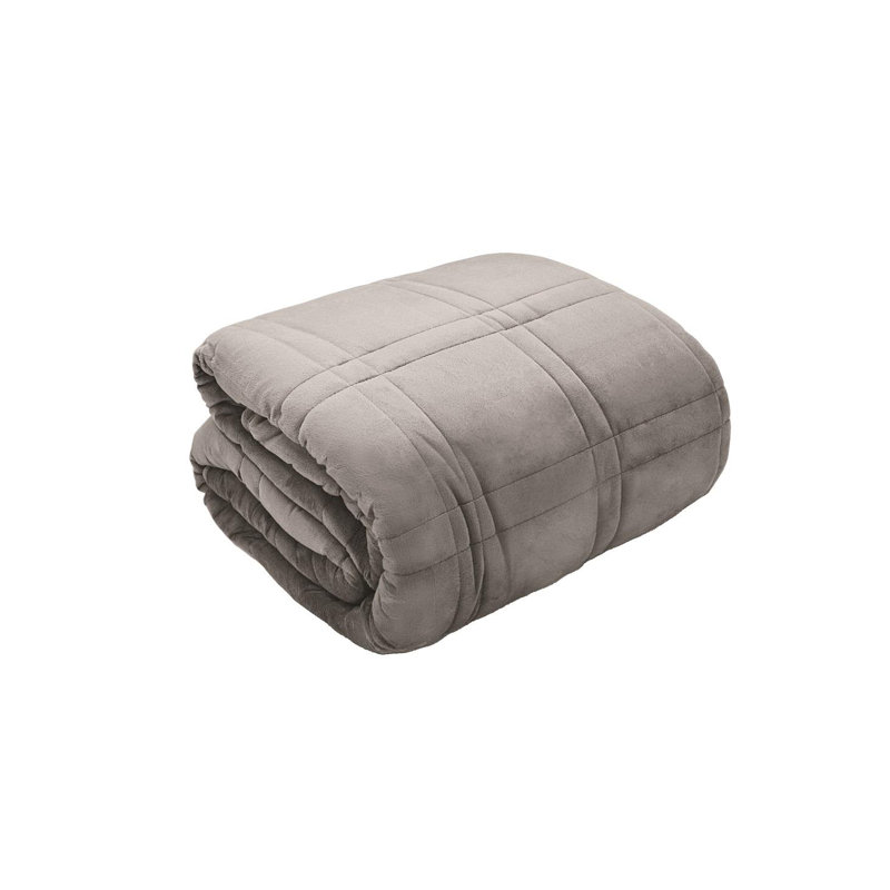 Neset Weighted Throw Blanket, Grey, 150cm W x 200cm L