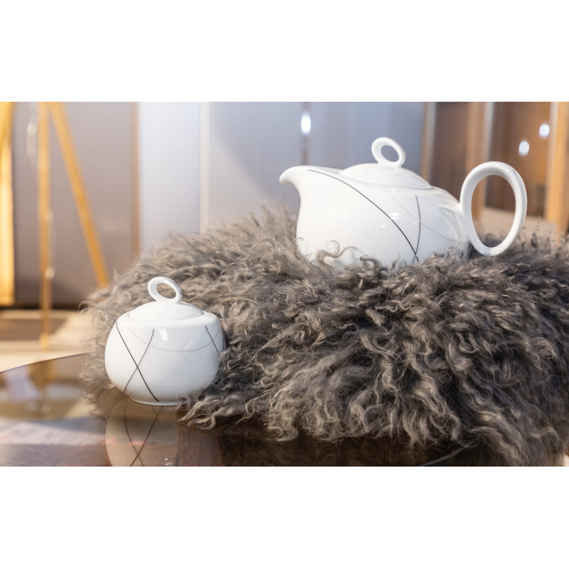 Trio Porcelain Teapot, 71381 Highline