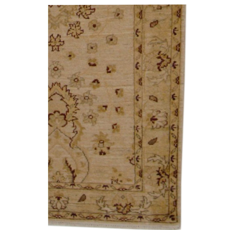 Daugherty Hand Knotted 3x10 Ivory Runner
