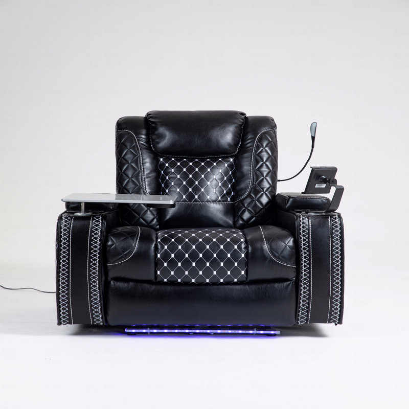 Power Zero Gravity With Recliner Function With Multifunctional Features  - With Hide-Away Storage Armrest And With Cup Holder  - Laptop Table And Phone Holder - Reading Light And Led  - Infinite Position Recline