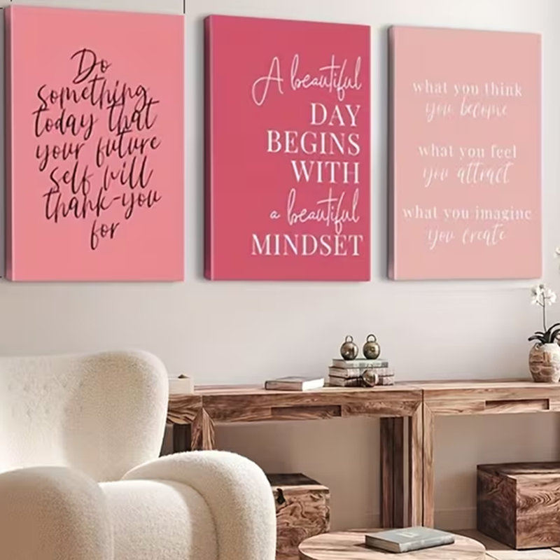 3 Piece Wrapped Canvas Print, 60 cm H x 120 cm W