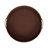 Round Vegan Leather Tray with Handles-1224659265
