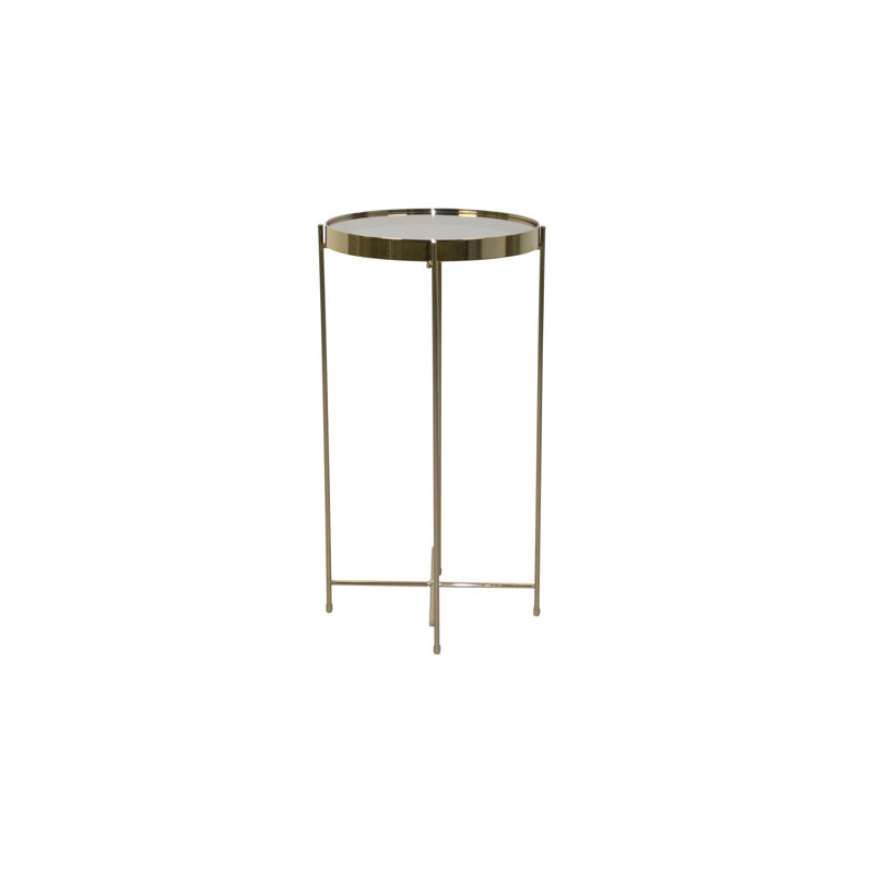 Lacroix side table, Gold