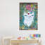«White Kitty» par Heather Renaux - reproduction d'art-52932046-52932033-52932035