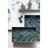S/2 Effra Rectangular Trays,Blue Marbled